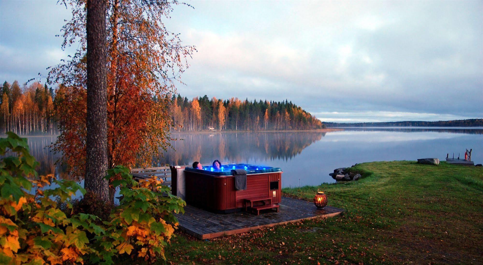 Revontuli Resort Rooms Hankasalmi Kültér fotó